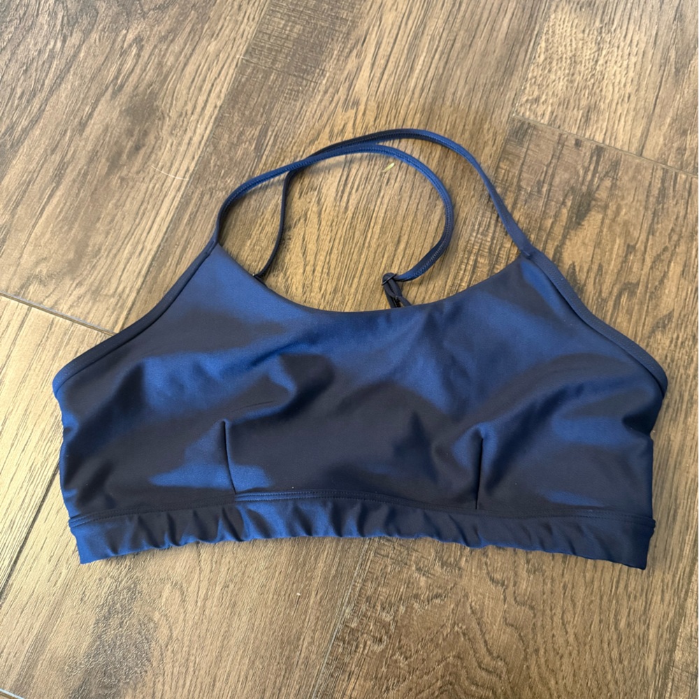 ALO Yoga Navy Blue Sports Bra